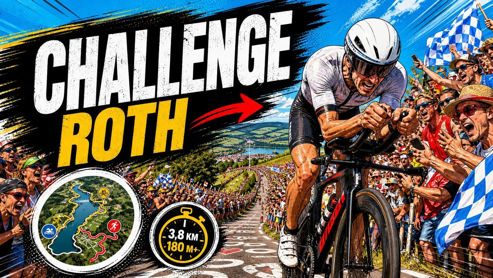 DATEV Challenge Roth 2026 Complete Guide — The World's Most-Loved Iron-Distance Triathlon, Solar Hill, Roth Stadium and How to Train For It