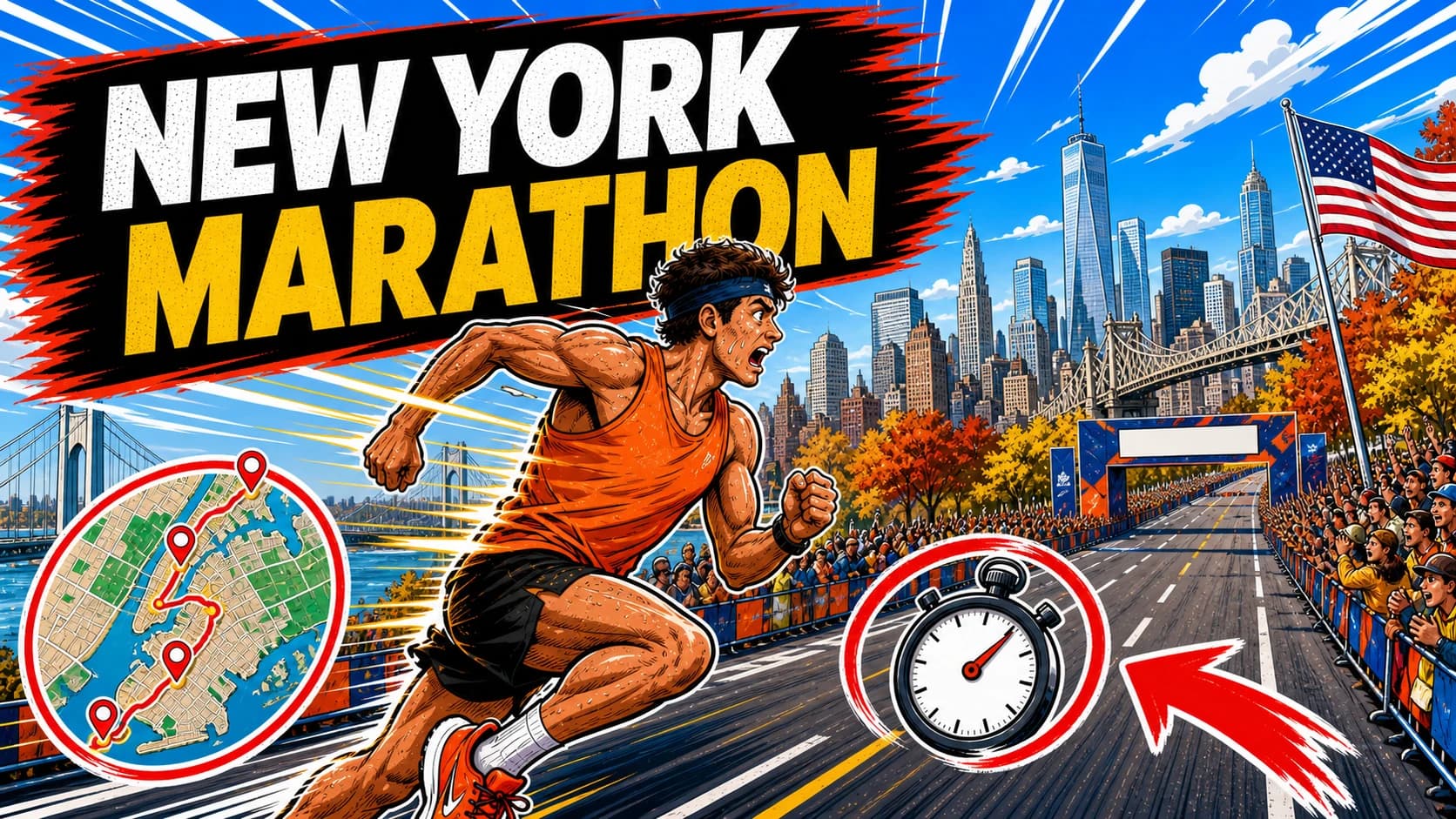 Guía Completa TCS New York City Marathon 2026 — Recorrido, 5 Boroughs, Logística y Cómo Prepararla