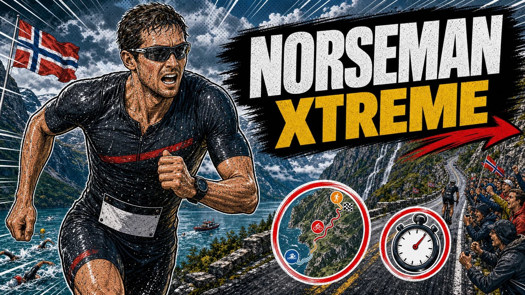 Guía Completa Norseman Xtreme Triathlon 2026 — El Iron-Distance Más Extremo del Mundo, Salto desde Ferry, Cumbre de Gaustatoppen y Cómo Prepararla