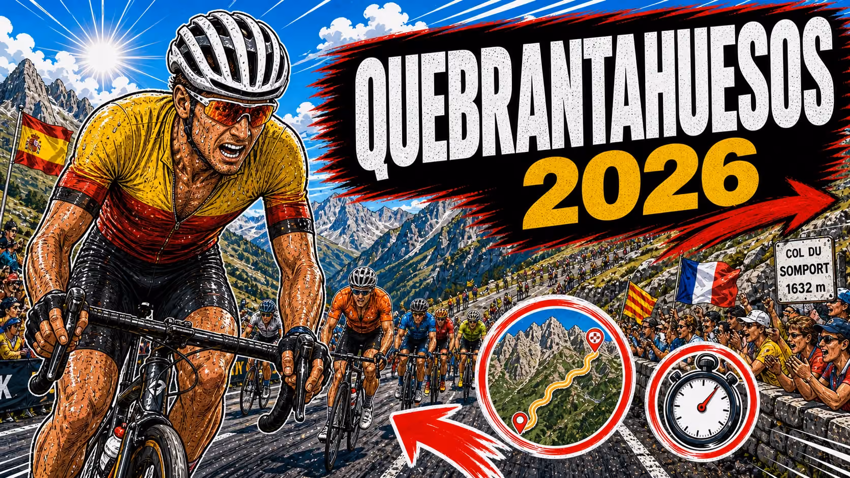 Guía Completa La Quebrantahuesos 2026 — La Cicloturista Reina de los Pirineos, 200 km, 4 Puertos y Cómo Prepararla