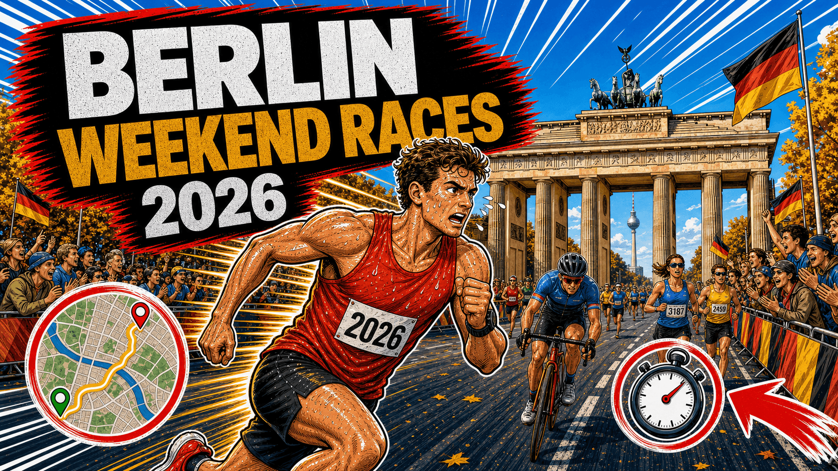 Weekend race calendar: Berlin 2026 (run, triathlon, cycling & fitness races)