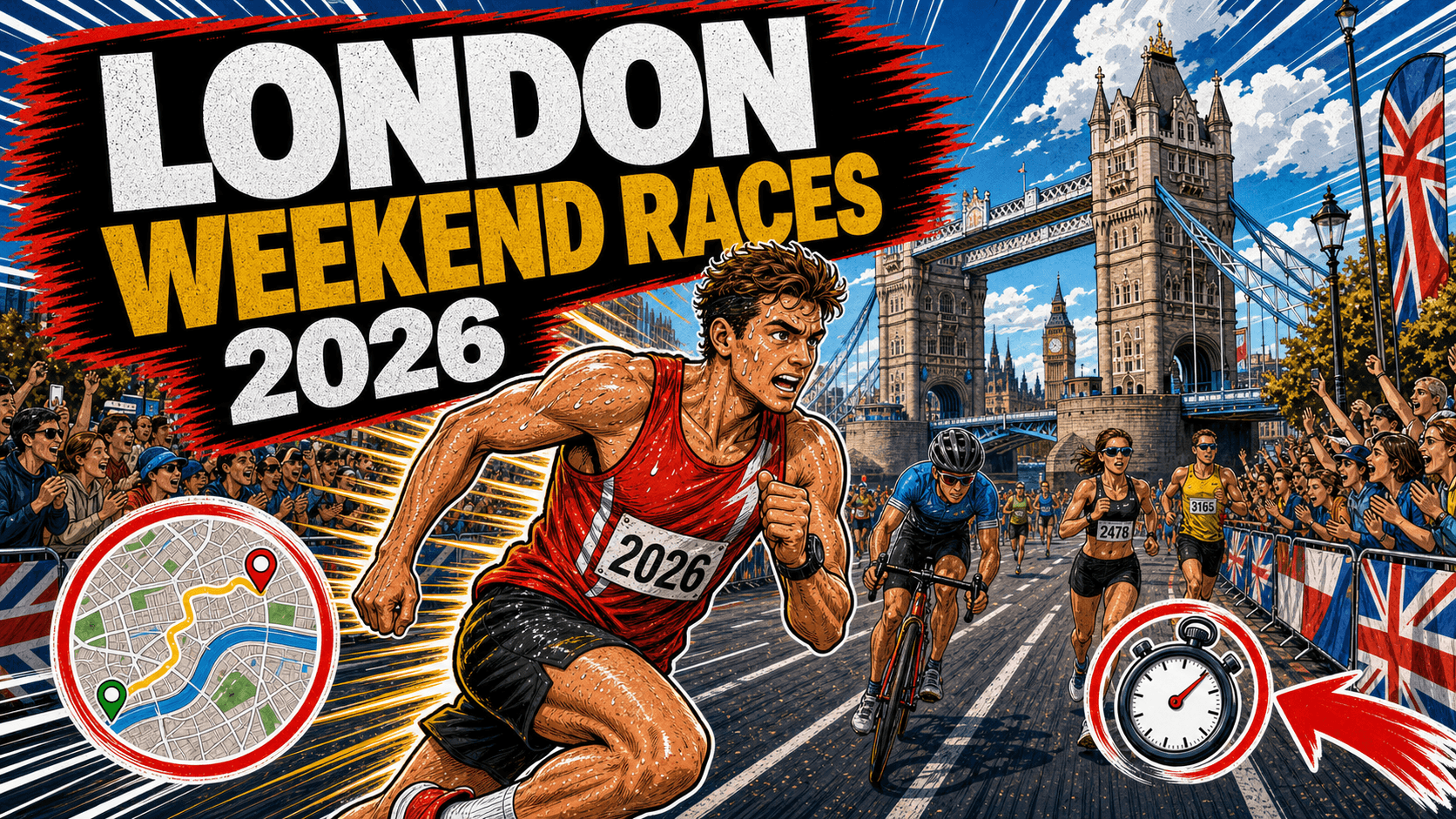 Weekend Race Calendar: London & Nearby Races in 2026 (10K, Half, Trail)