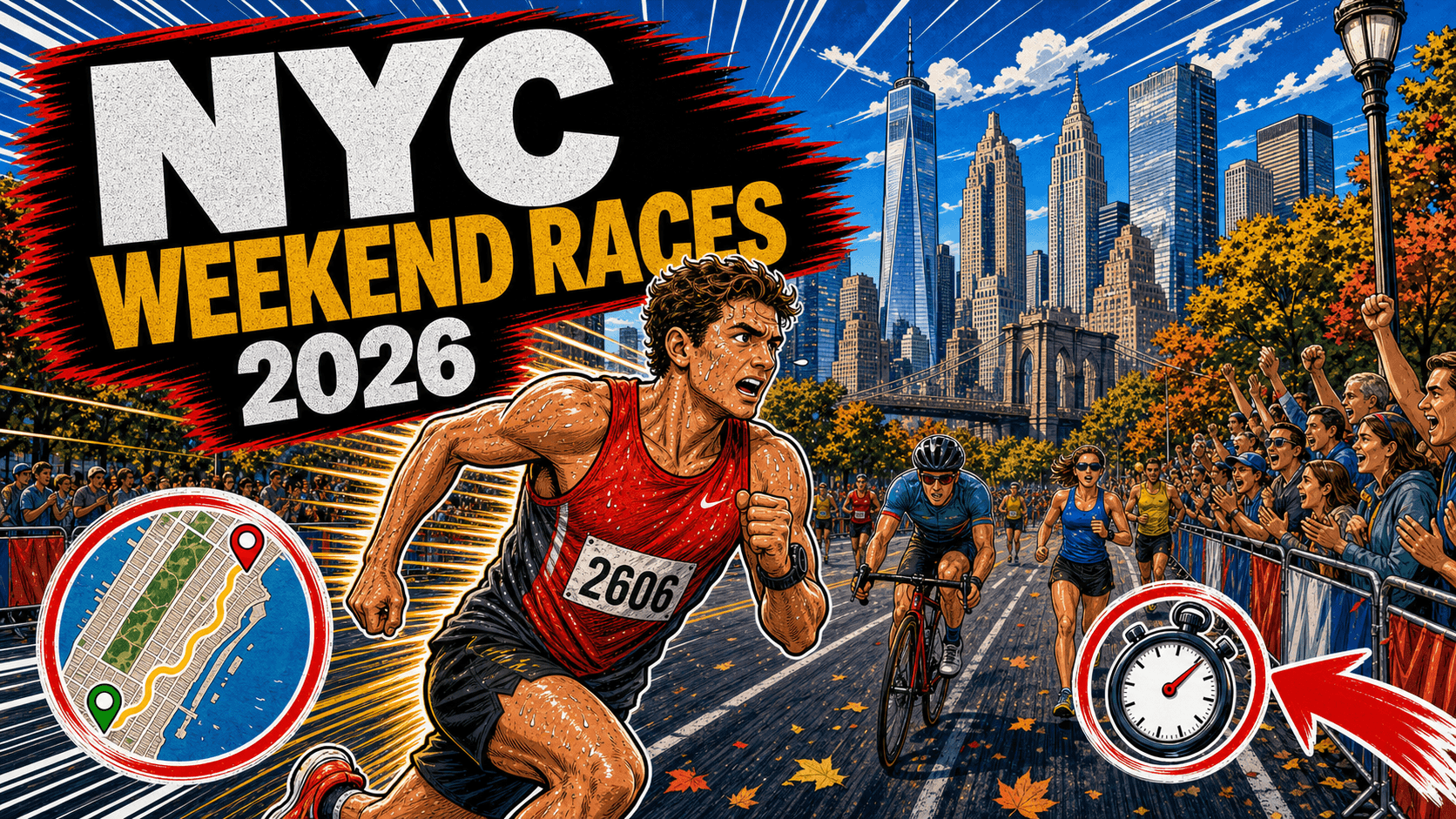 Weekend Race Calendar: New York City (2026) — 5Ks, Halfs, Marathons & HYROX