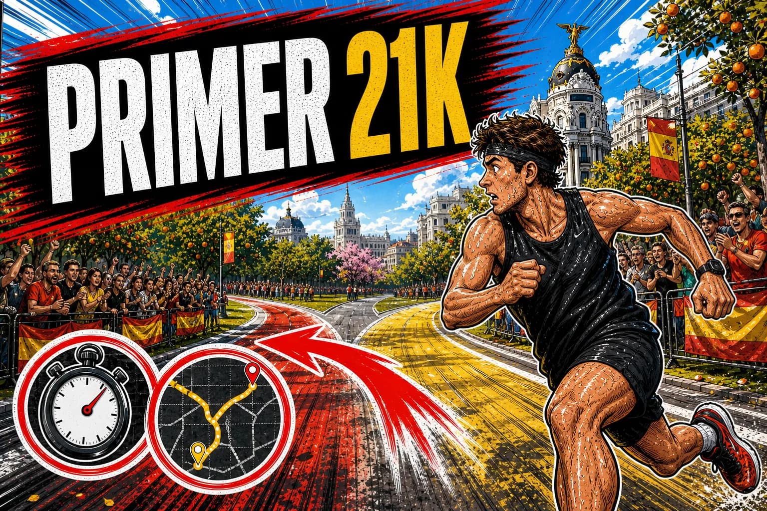 Cómo elegir tu primera media maratón en España primavera 2026