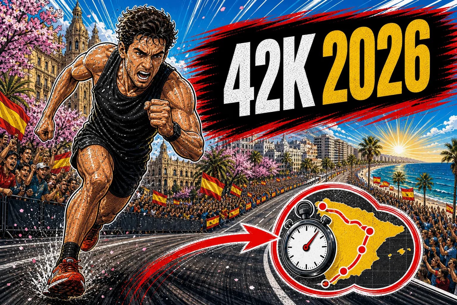 Calendario Maratones España 2026: Los Mejores 42K de Primavera y Verano