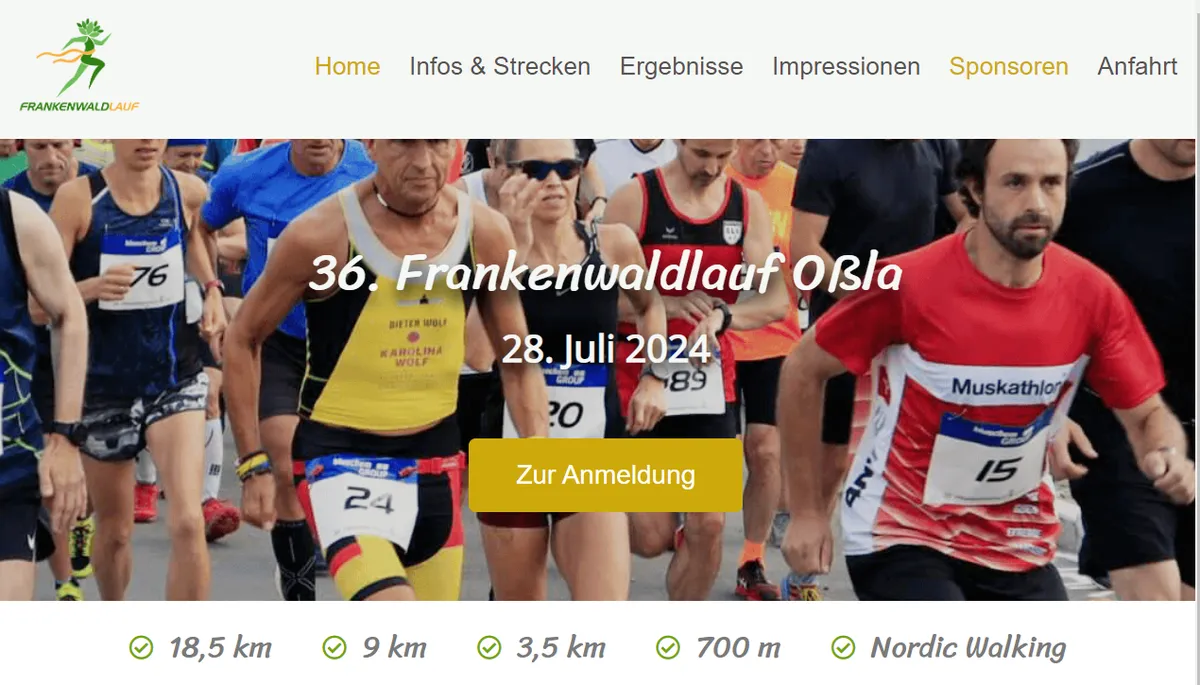 Frankenwaldlauf Oßla