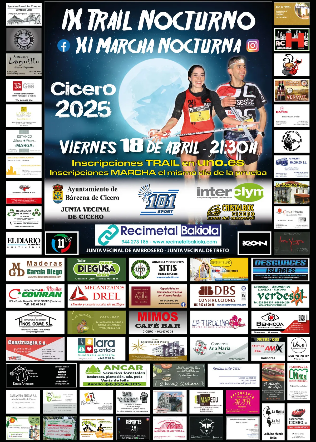 IX Trail Nocturno de Cicero 2025