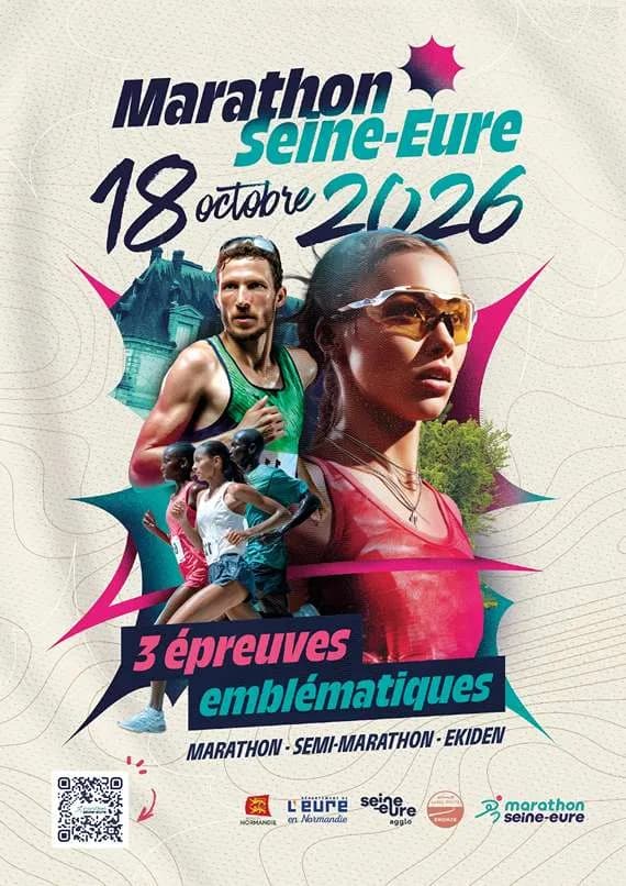 Marathon et Ekiden de Seine Eure