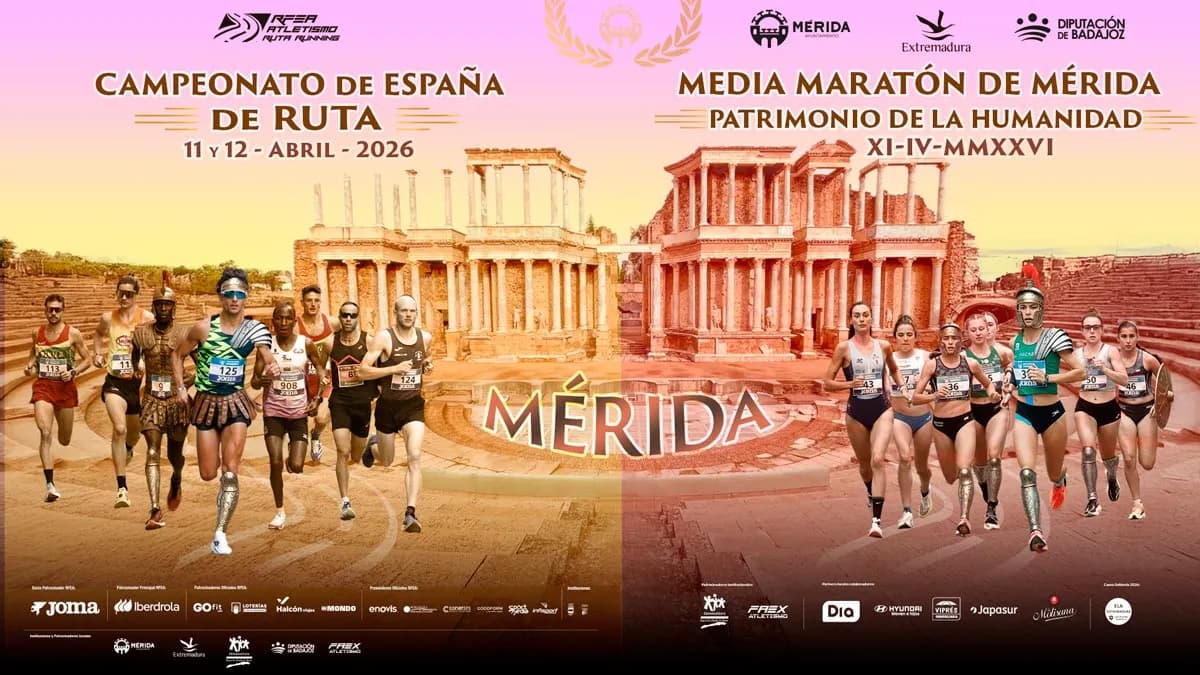 Media Maratón de Mérida 2026 — Campeonato de España