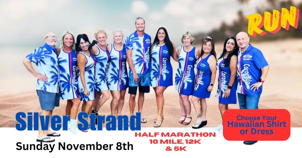 2026 Silver Strand Veterans Day Half Marathon, 10 Miler, 12K & 5K - San Diego