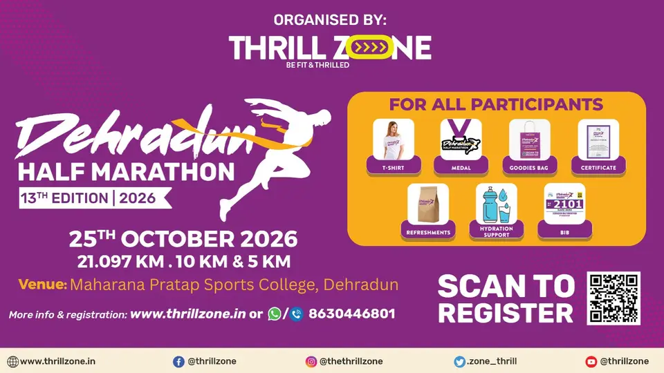 Dehradun Half Marathon 2026 - 13th Edition