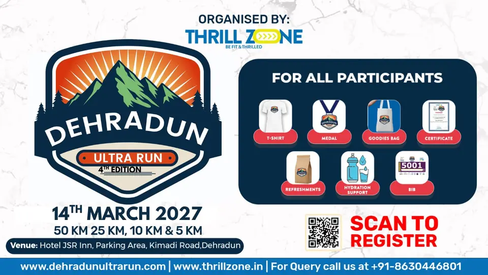 Dehradun Ultra Run 2027 - 4th Edition
