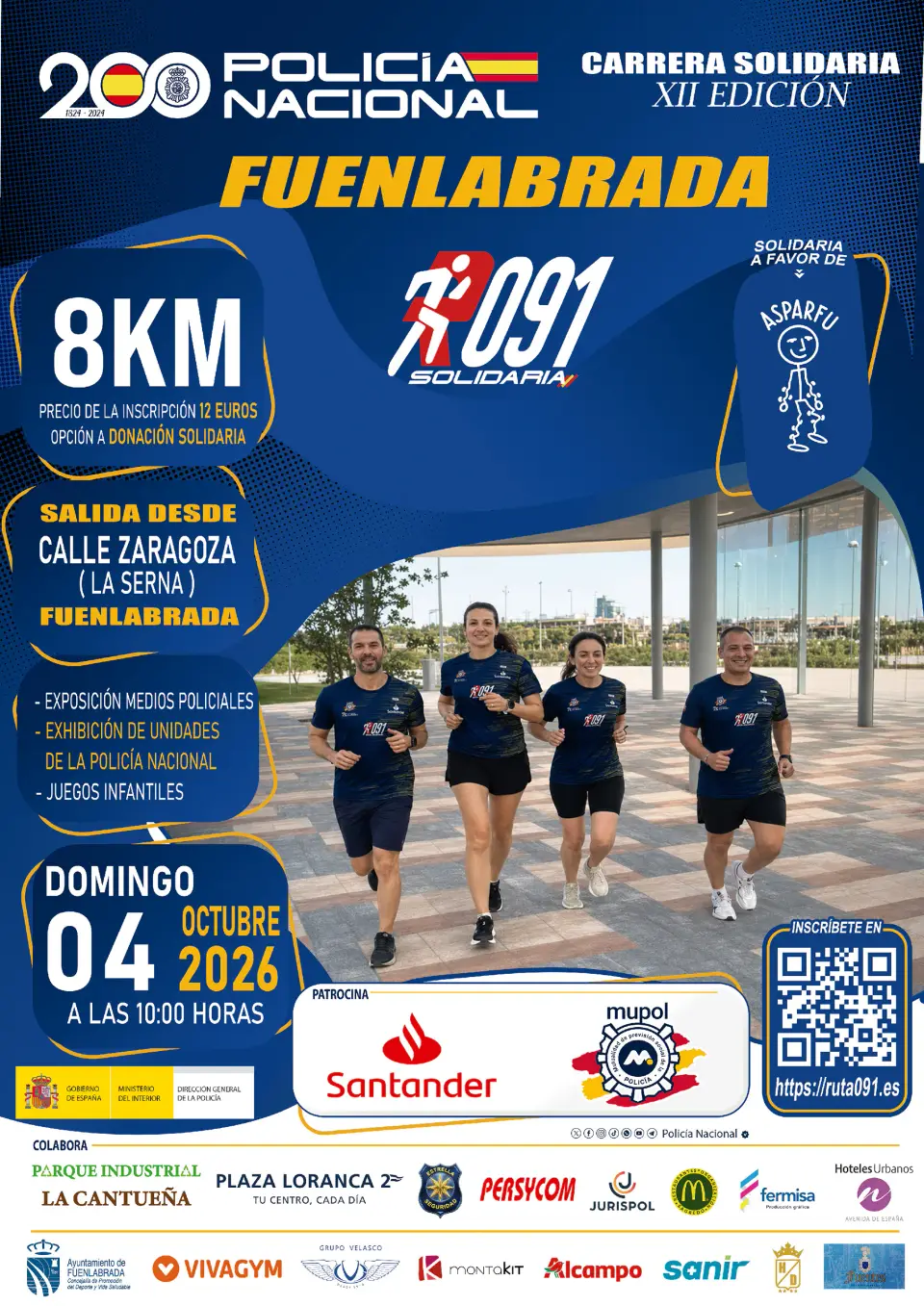Carrera Solidaria Ruta 091 - Fuenlabrada