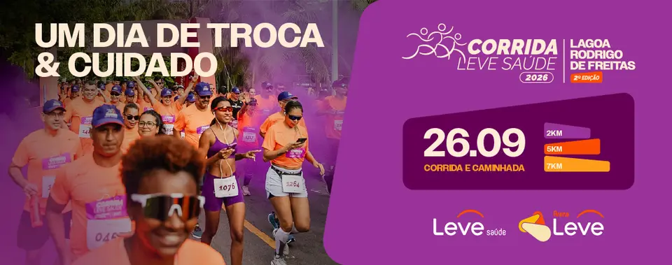 CORRIDA LEVE SAÚDE | 2ª EDIÇÃO 2026