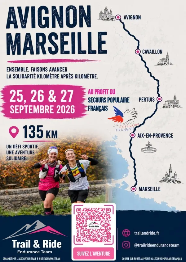 Défi solidaire Avignon-Marseille