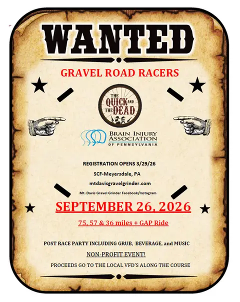 The Quick & The Dead Mt. Davis Gravel Grinder
