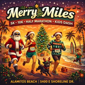 Merry Miles- 5K, 10K, and Half Marathon by Califlow Runs