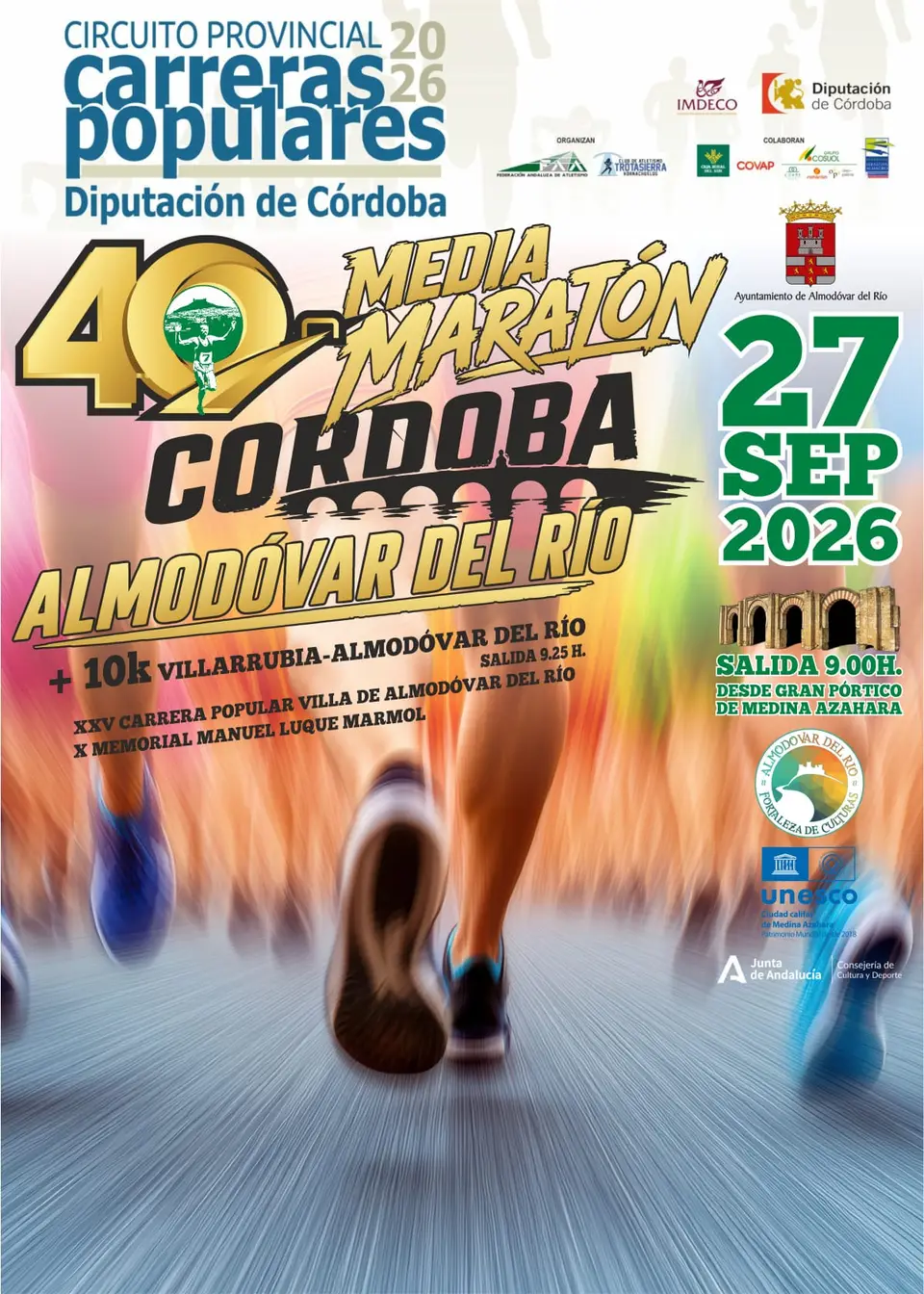 Media Maratón Córdoba — Almodóvar del Río 2026