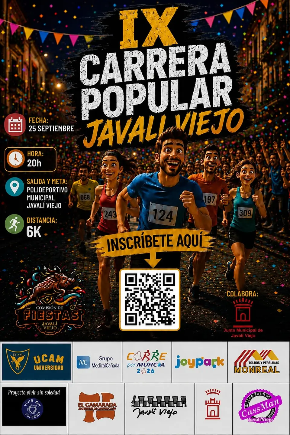 Carrera Popular Nocturna Javalí Viejo