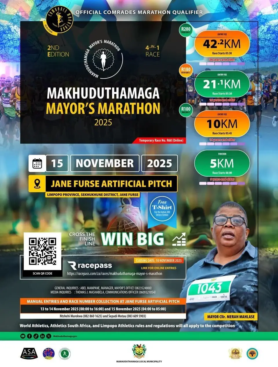 Makhuduthamaga Mayor’s Marathon