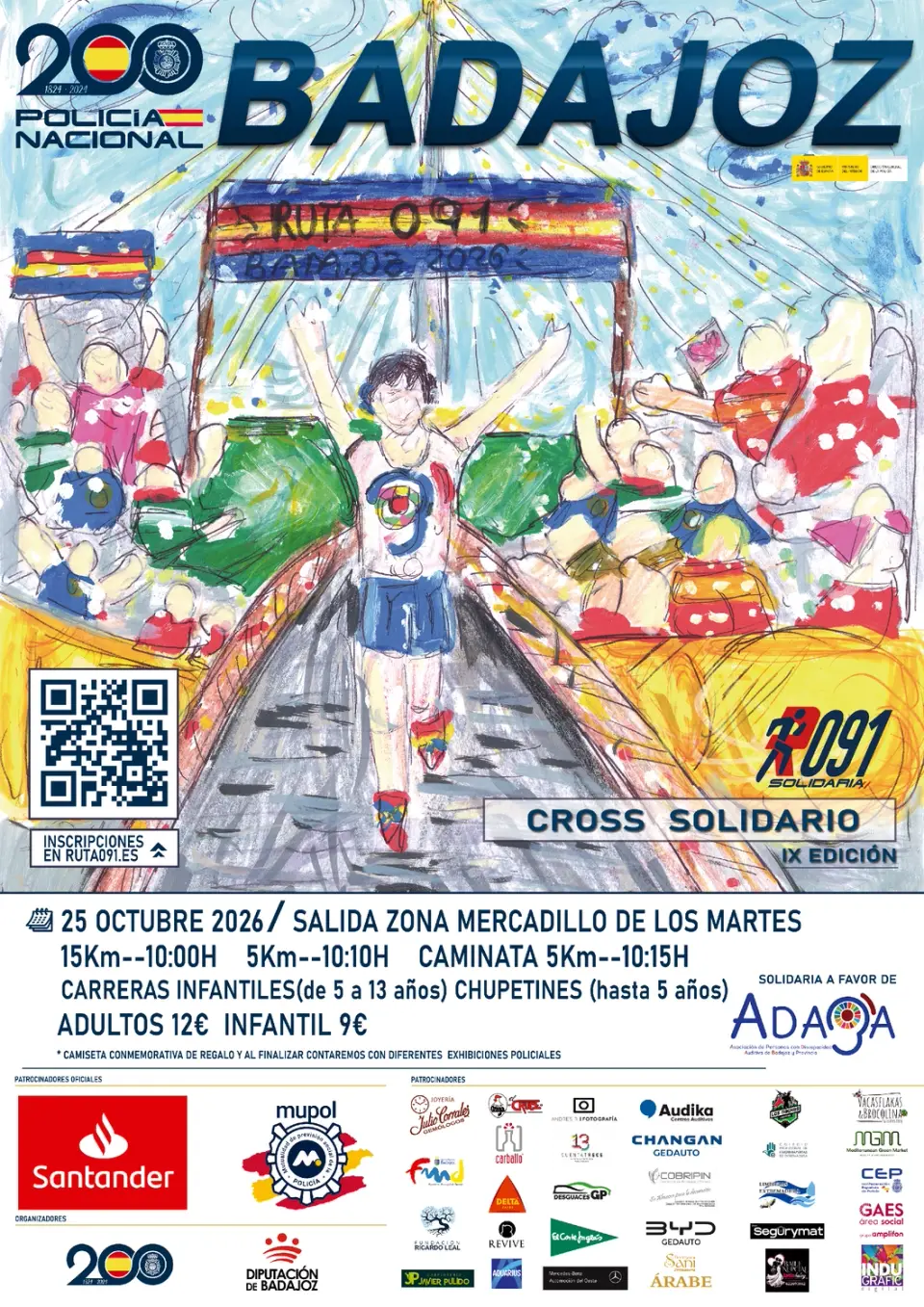Carrera Solidaria Ruta 091 - Badajoz