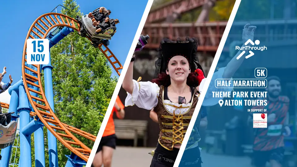 Run Alton Towers Half Marathon & 5k November 2026