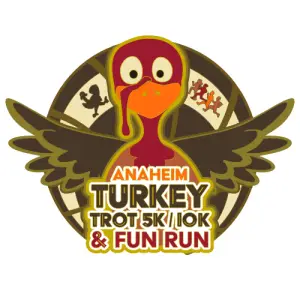 Anaheim Turkey Trot 5K/10K -Corner of Katella on the SANTA ANA RIVER TRAIL. Across the street from Honda Center