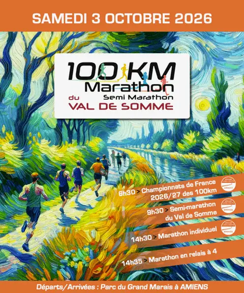 Marathon d'Amiens-métropole et Semi-marathon du Val de Somme